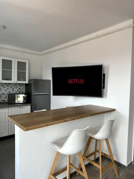 Seville Studio Cu Terasa & Vedere La Munte บราชอฟ ภายนอก รูปภาพ